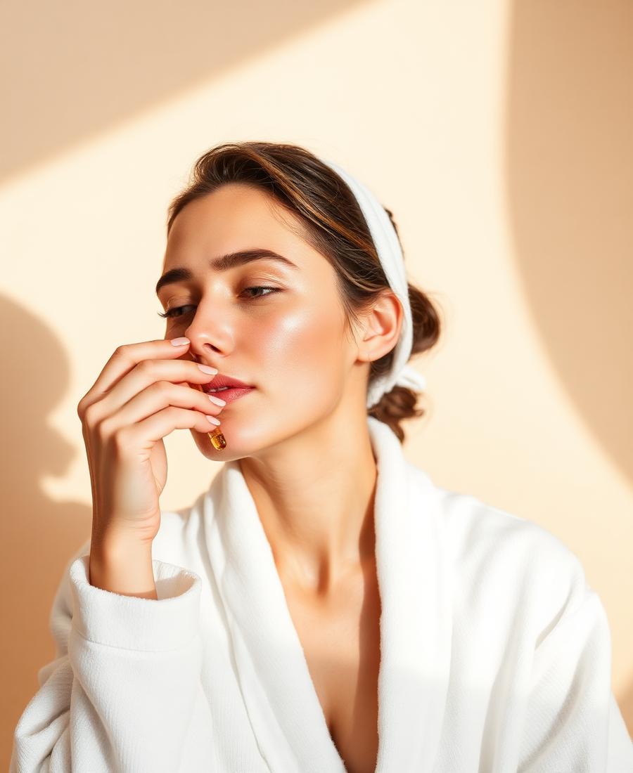 Marina R., 34 usando produtos LUMI