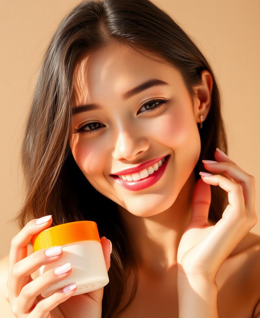 Yumi K., 29 usando produtos LUMI
